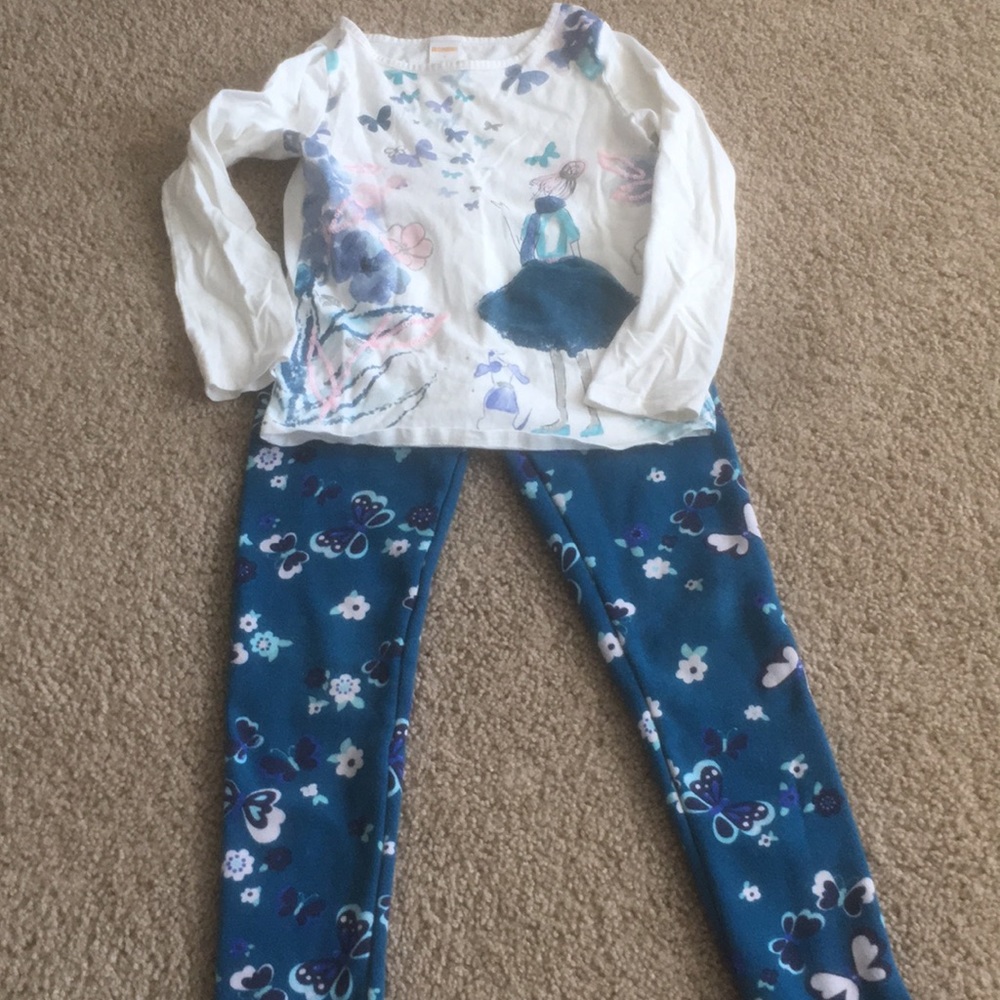 Used girls Gymboree outfit size 7